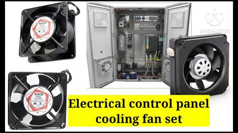 electrical enclosure cooling fan control|small cabinet fan.